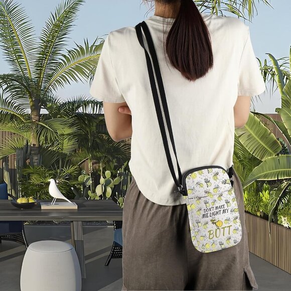 Funny Frog Princess Crossbody Bag - Stylish and Water-Resistant Gift for All - Picture 6 of 7